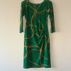 Ralph Lauren green dress